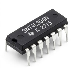 A high-quality 74LS04 Hex Inverter IC, essential for signal inversion in retro electronics.