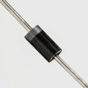 A high-quality BA157 fast recovery rectifier diode (1A, 400V) in a DO-41 package for Sinclair ZX Spectrum power circuit repairs.