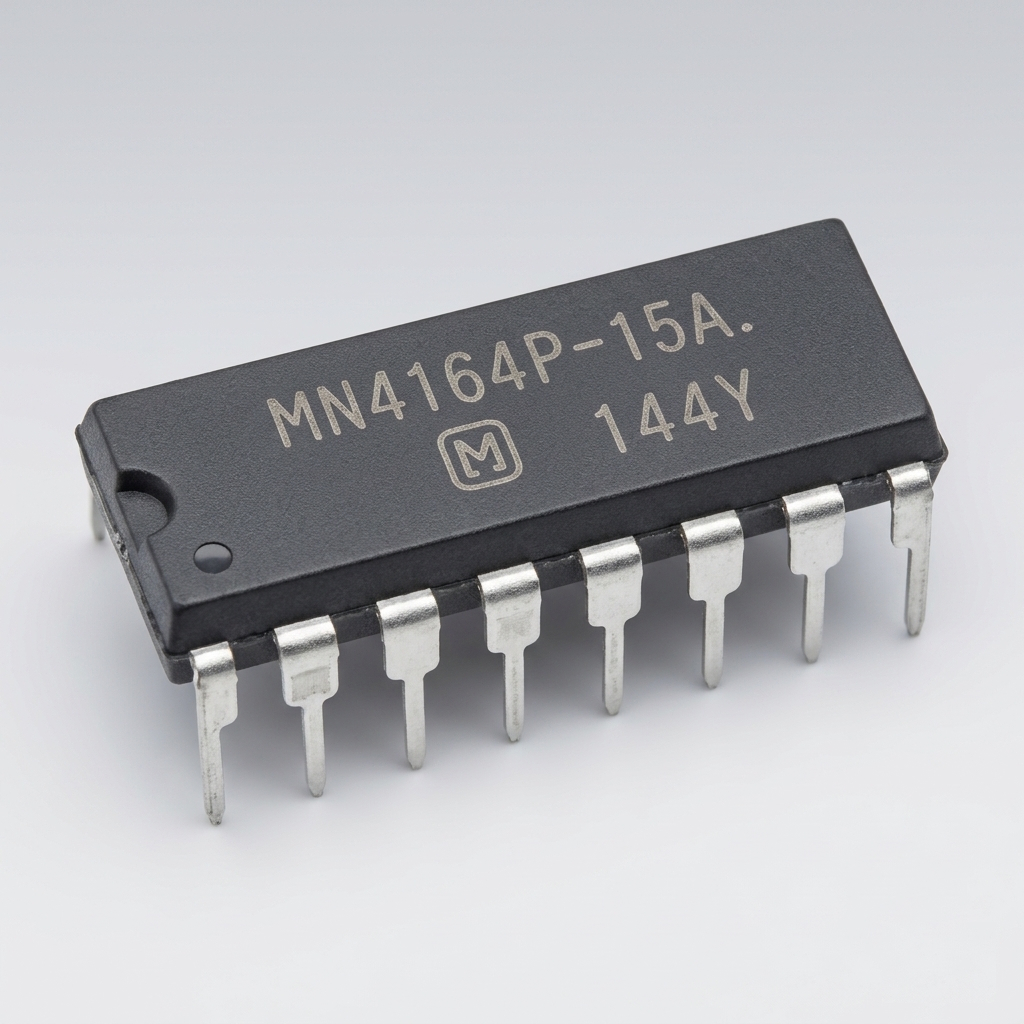 Motorola 4164 Upper RAM IC (MN4164P-15A) for Sinclair ZX Spectrum 48k and Commodore 64 repair.