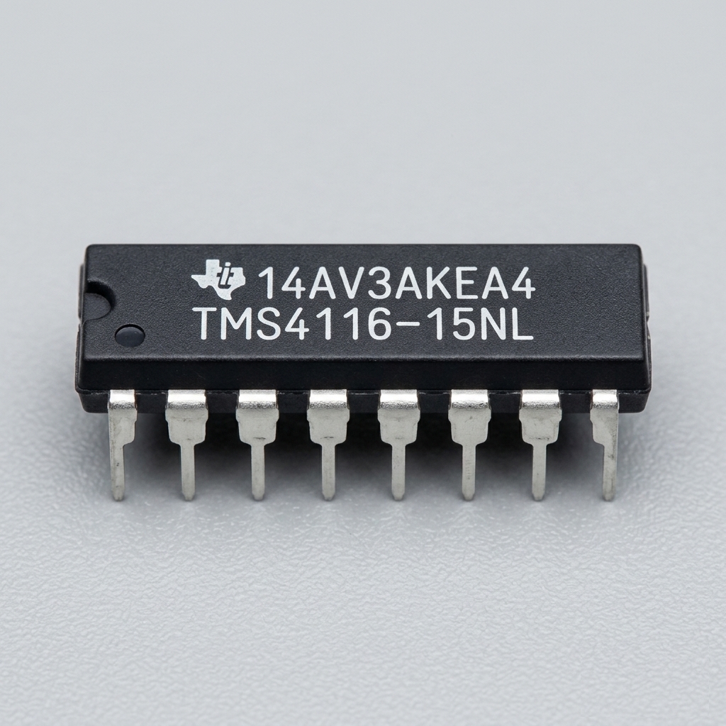 Texas Instruments TMS4116-15NL 4116 Lower RAM IC for Sinclair ZX Spectrum 16k and 48k motherboard repair.