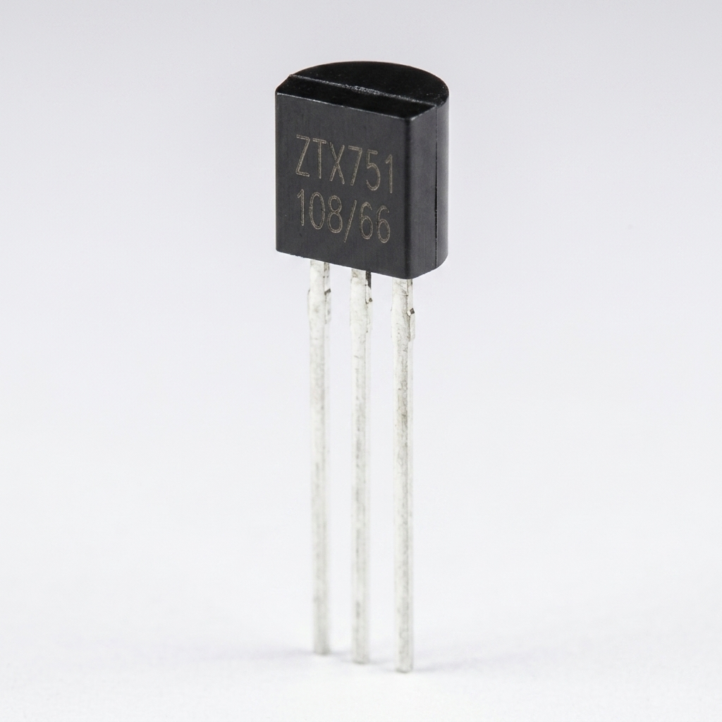A high-quality ZTX751 transistor, the modern equivalent replacement for the ZTX213 in Sinclair ZX Spectrum computers.
