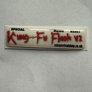 c64 Kung Fu Flash Cart v2- CASE BADGE ONLY!