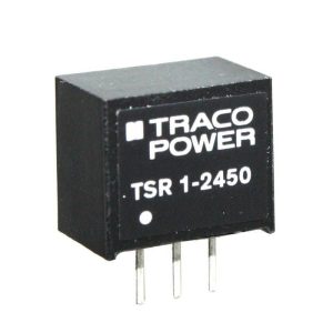 Tracopower 5V 1A switching regulator component for Sinclair ZX Spectrum 48k 7805 replacement.