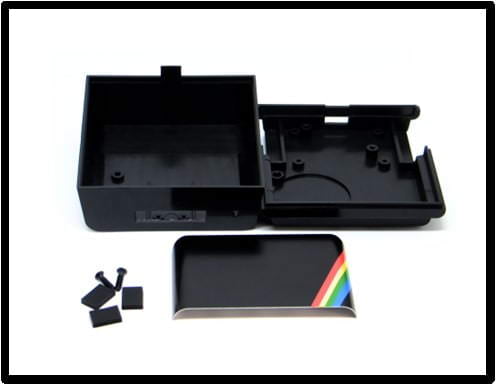 Brand-new replacement Sinclair Microdrive cartridge shell, exact modern remake for ZX Spectrum and QL.