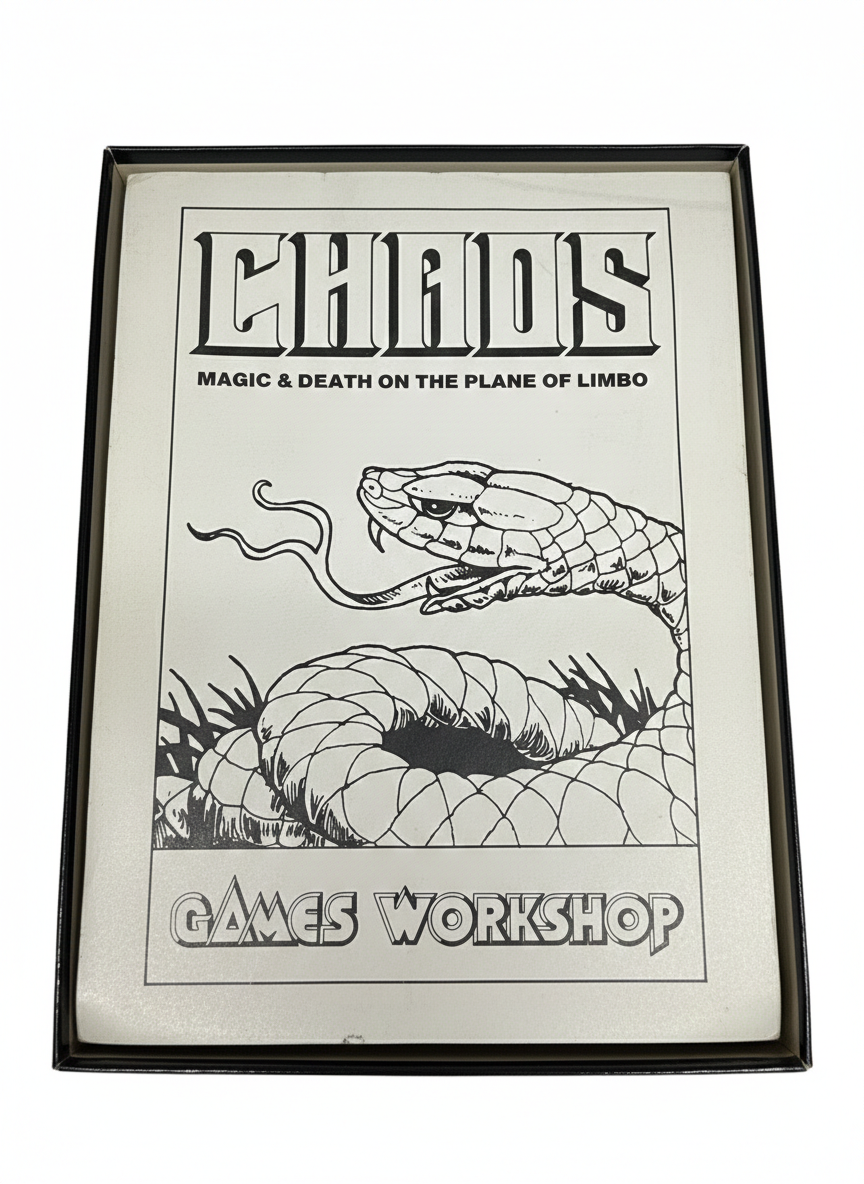 chaos zx spectrum game box inside