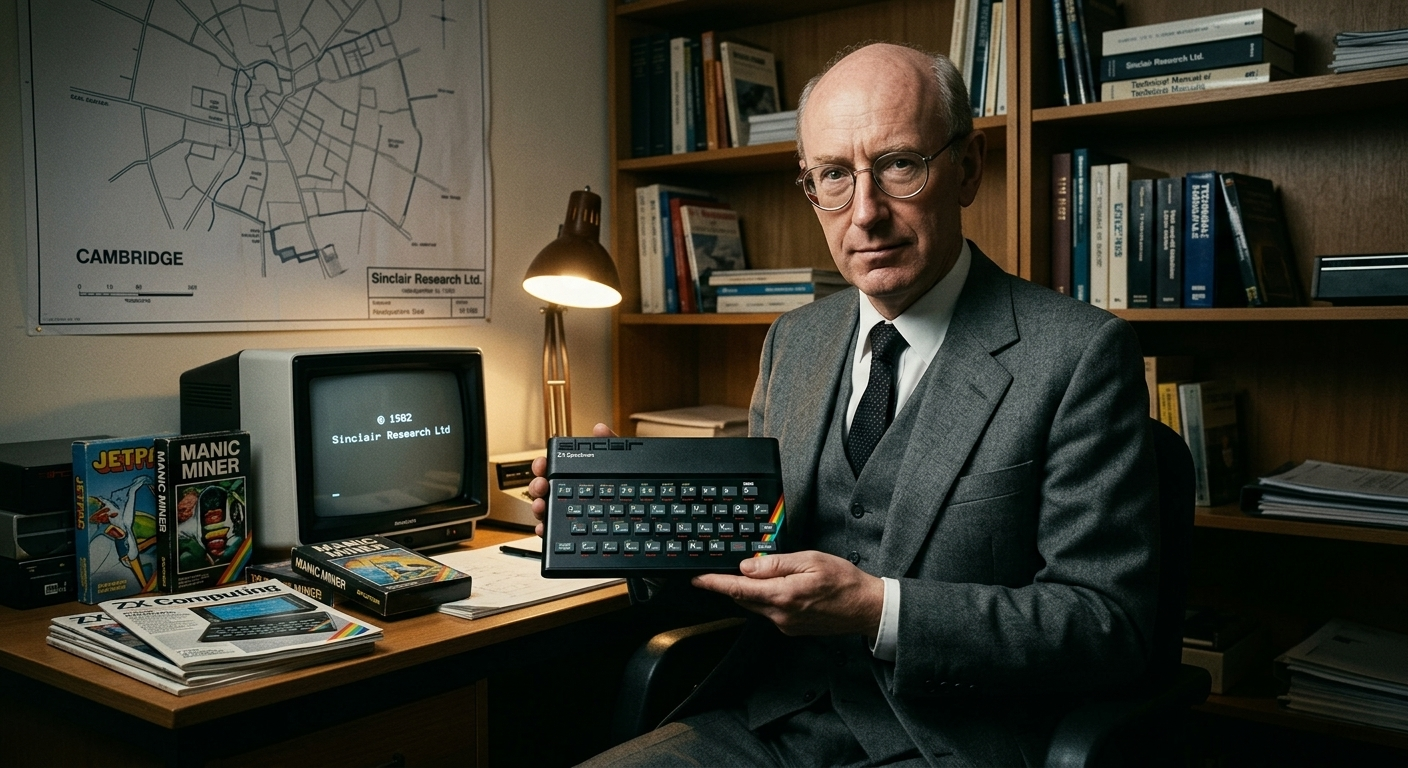 clever man The History of Sinclair ZX Spectrum | Retro Revival