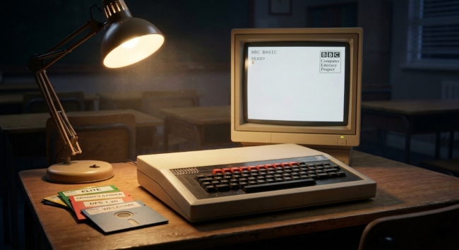 BBC Micro computer image