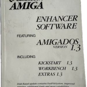Original Commodore Amiga Enhancer Software Manual