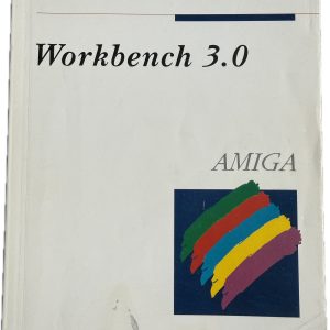 Original Commodore Amiga Workbench 3.0 User's Guide manual front cover for AGA systems